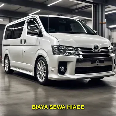 biaya sewa hiace